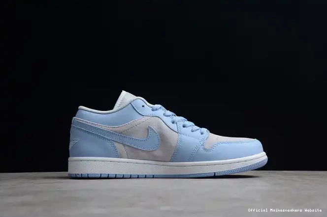 Official Maikesneakers DC0774-050 Jordan University Low 1 (W) Blue 0520
